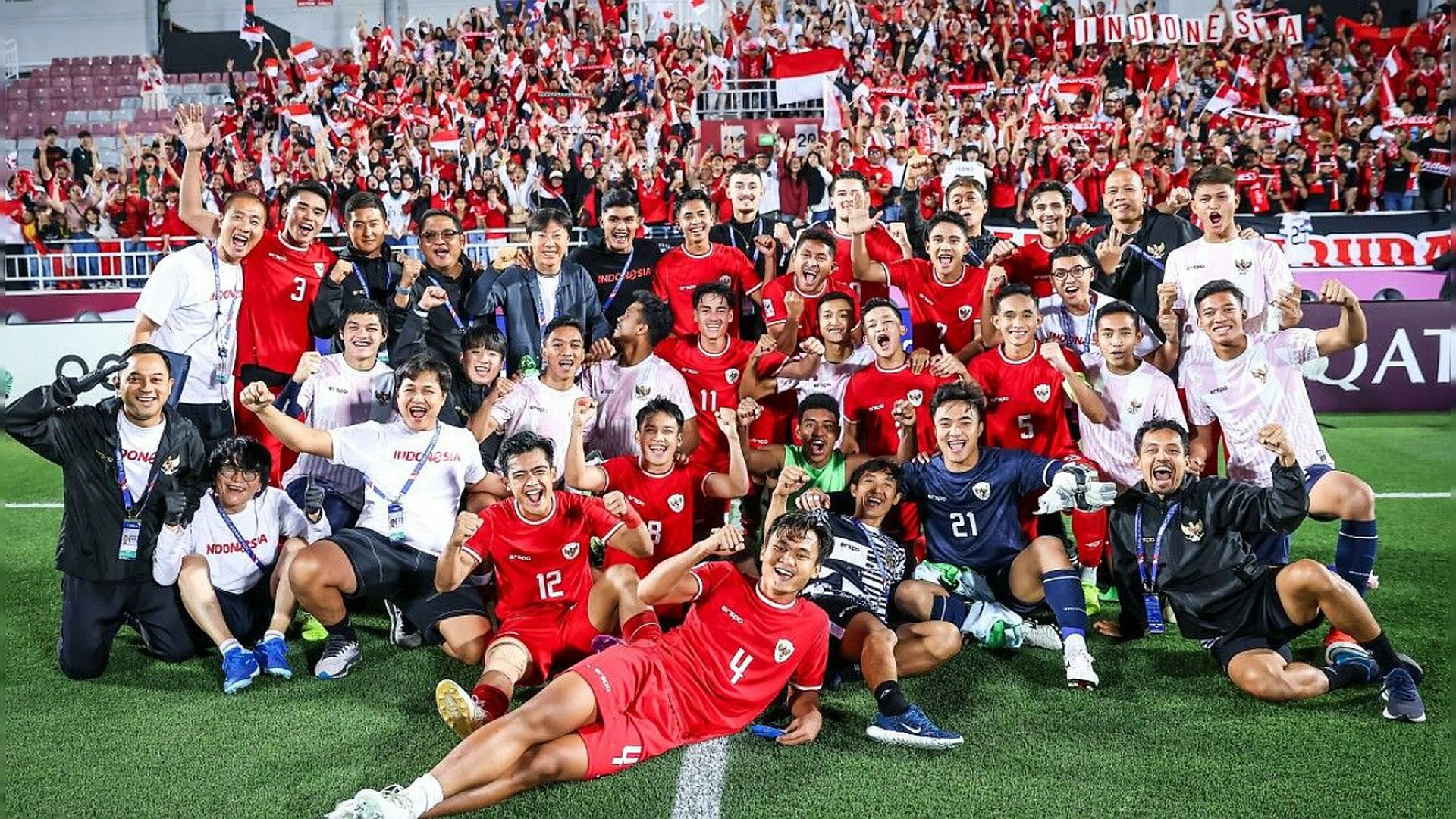 印尼全面崛起！国家队3杀越南 U23亚洲杯进4强 U19两次绝平中国